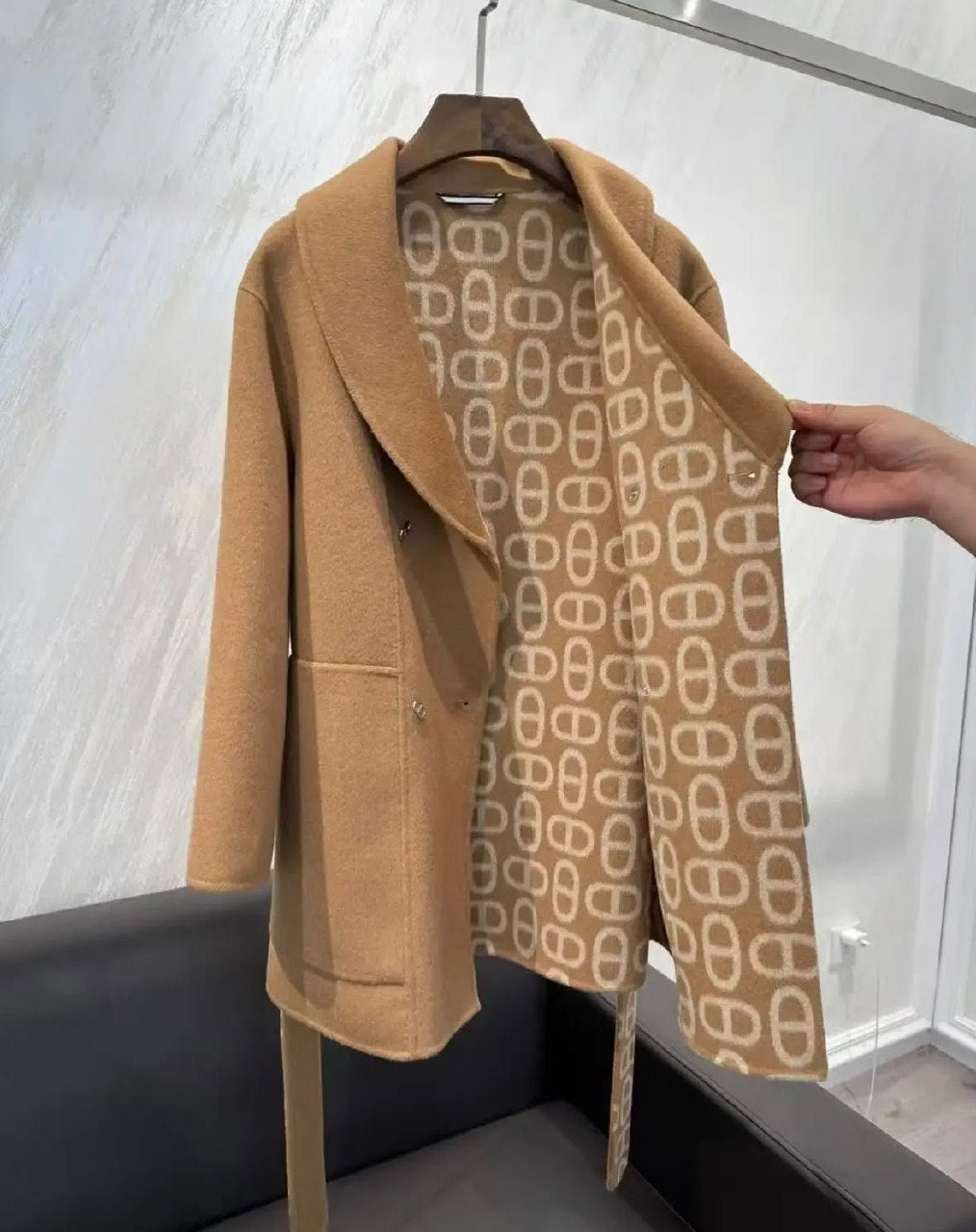 Hermès Coat - Beige