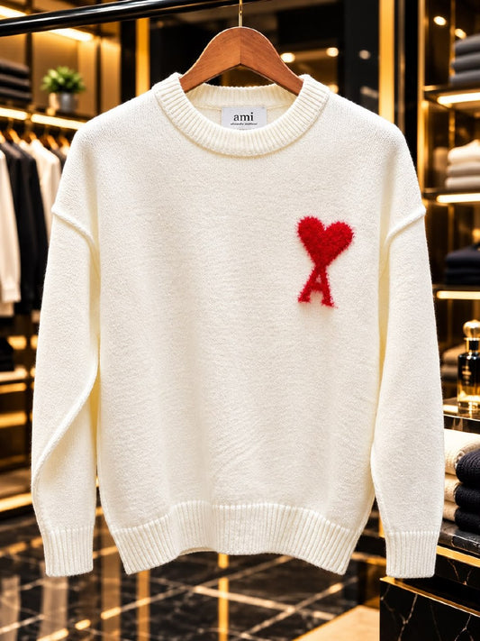 AMI Sweater - White