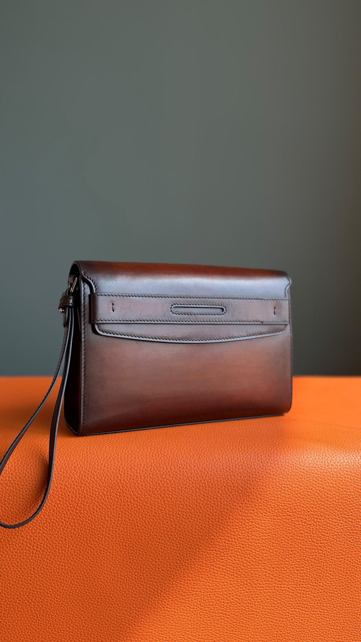 Berluti Clutch - Brown