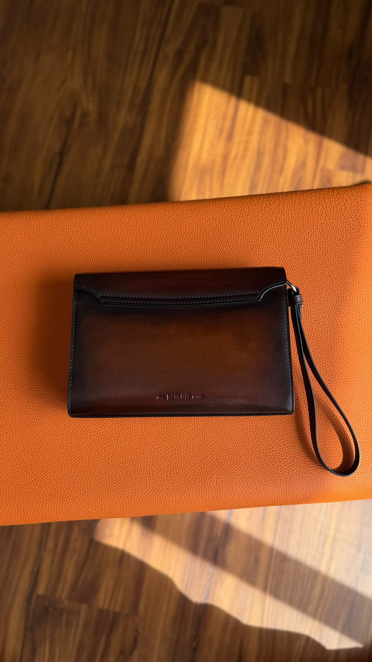Berluti Clutch - Brown