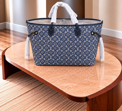 Louis Vuitton Tote Bag - Blue Oblique