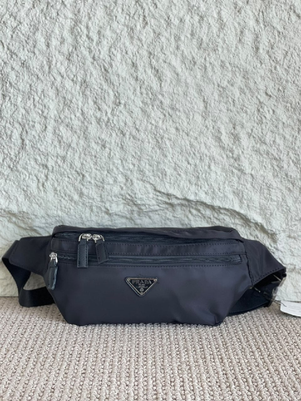 Prada Belt Bag - Navy