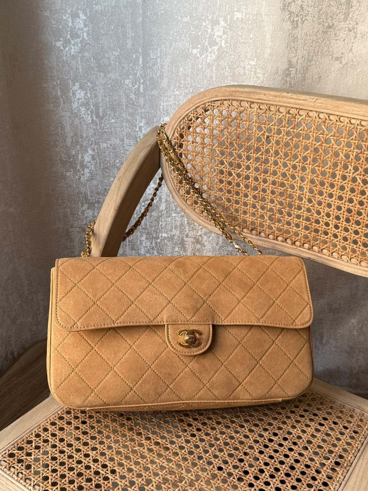 Chanel Shoulder Bag - Beige