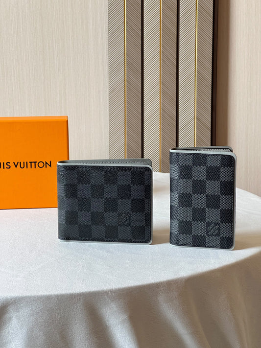 Louis Vuitton Horizontal Wallet - Black