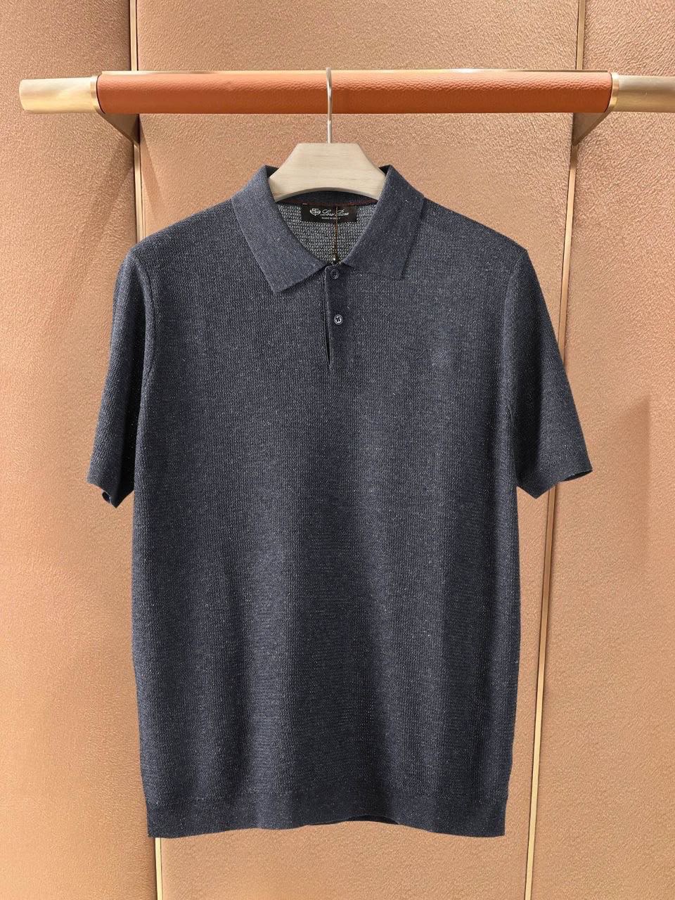 Loro Piana Polo Shirt - Dark Blue