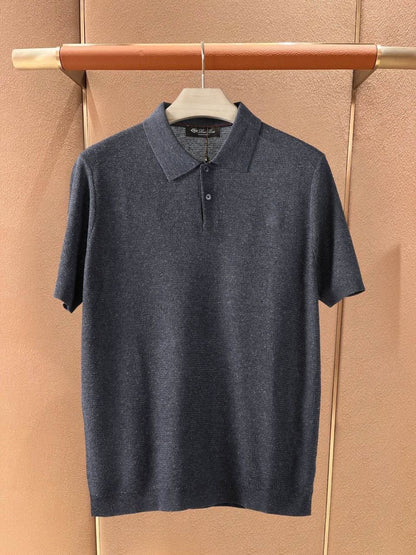 Loro Piana Polo Shirt - Dark Blue