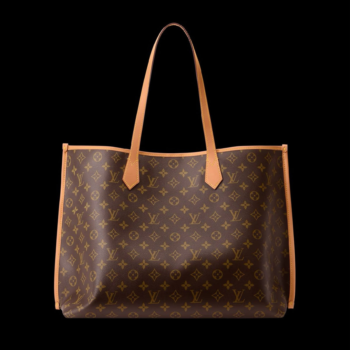 Louis Vuitton Open Tote Bag - Brown Monogram