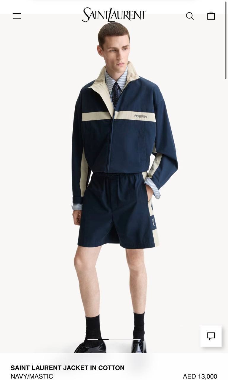 YSL Jacket - Navy