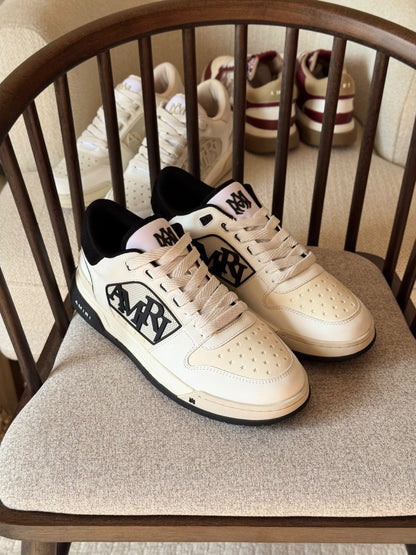 AMIRI Sneakers - White & Black, Beige, Burgundy & Beige, Burgundy, White, Black