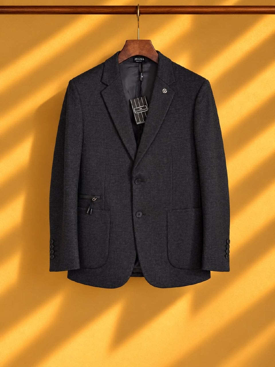 Zegna Blazer - Brown, Navy, Grey