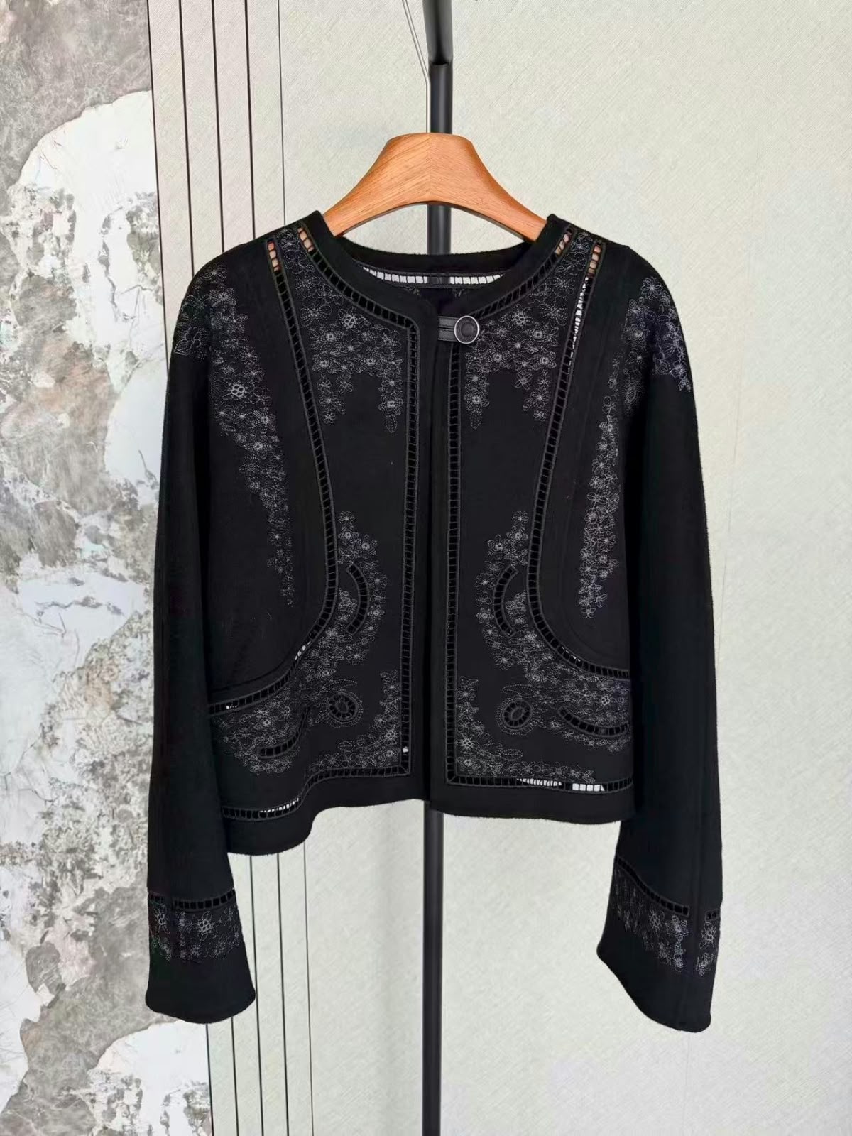 Hermès Jacket - White, Black