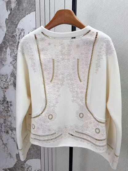 Hermès Jacket - White, Black