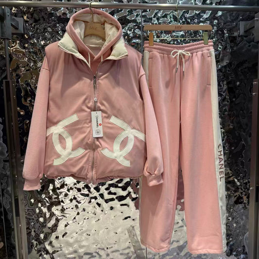 Chanel Tracksuit - Pink