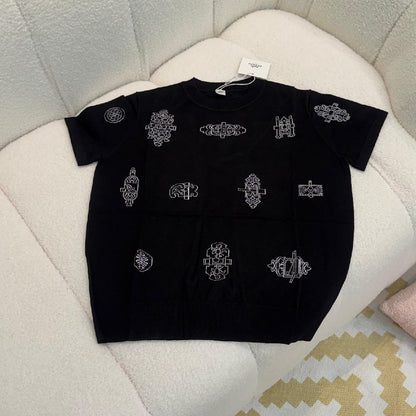 Hermès Knitted T-Shirt - Black, White