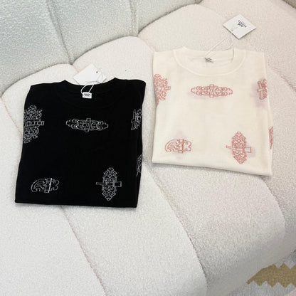 Hermès Knitted T-Shirt - Black, White