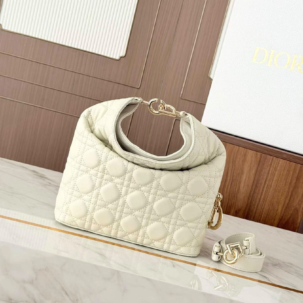 Dior Shoulder Bag - White