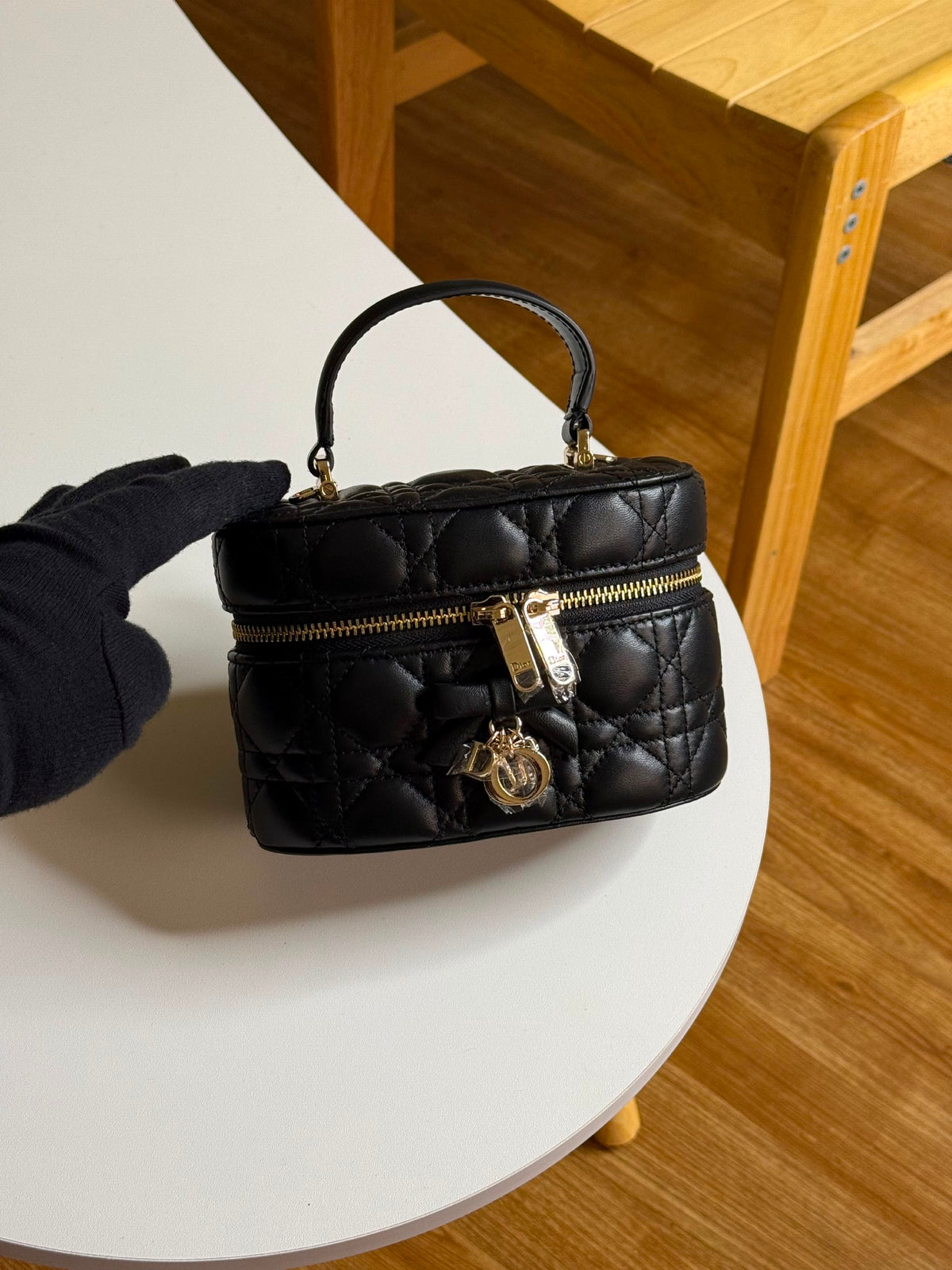 Dior Makeup Bag - Black