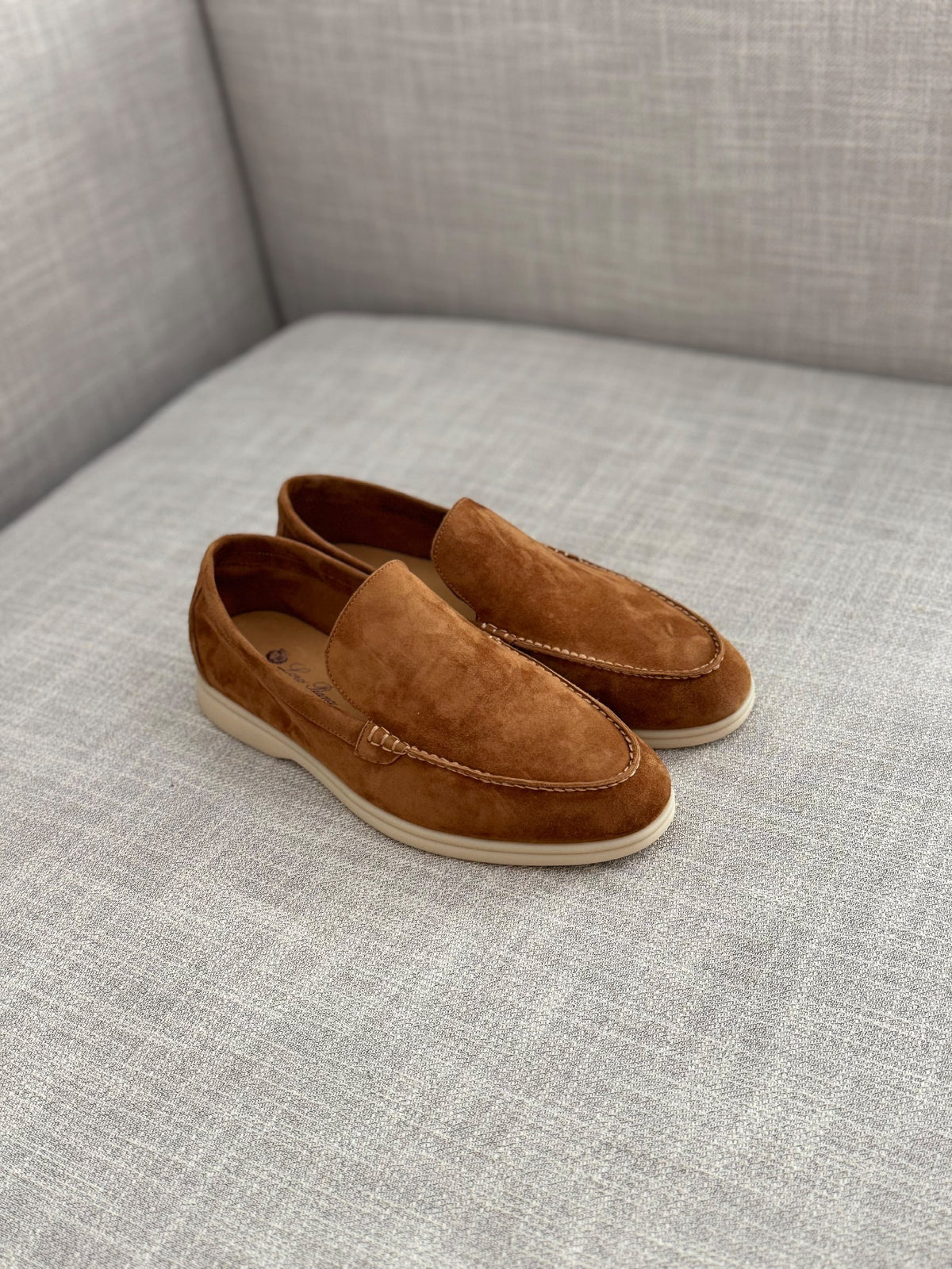 Loro Piana Summer Walk Loafers - Brown