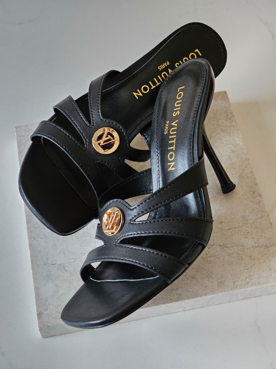 Louis Vuitton Heels - Black