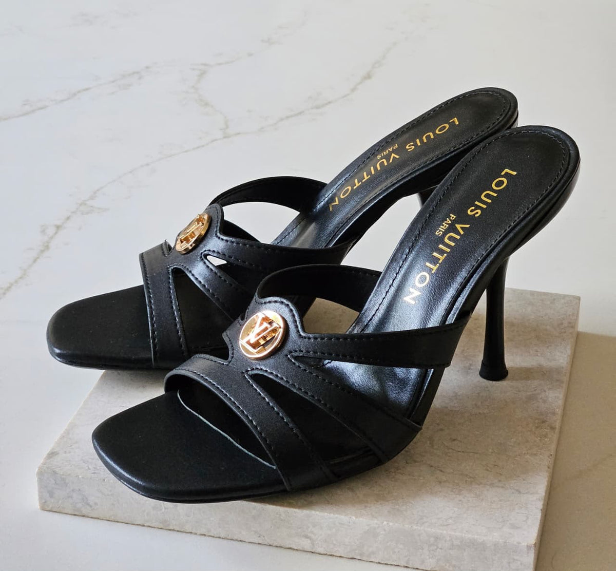 Louis Vuitton Heels - Black