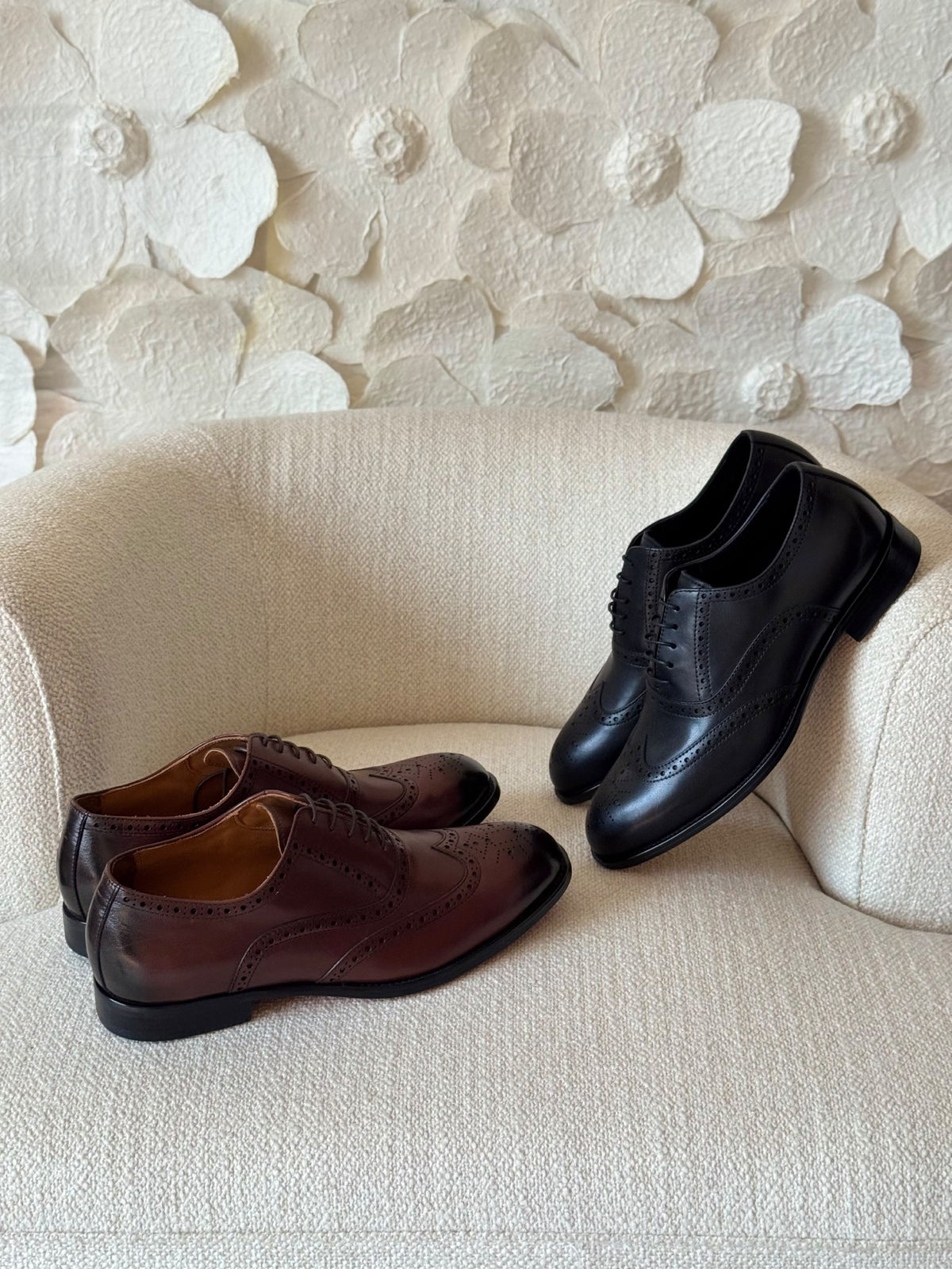 Hermès Leather Formal Shoes - Brown, Black