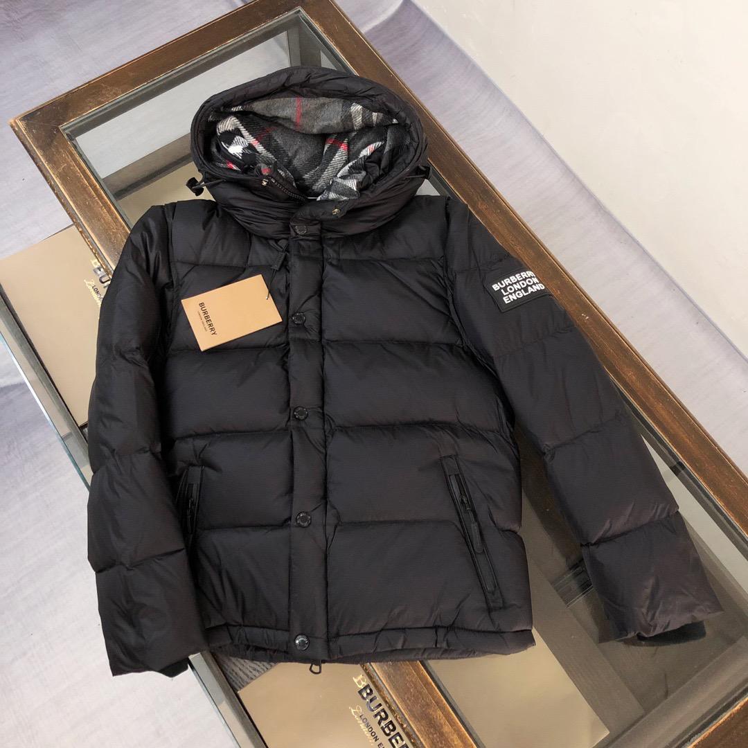 Burberry Hooded Jacket - Black