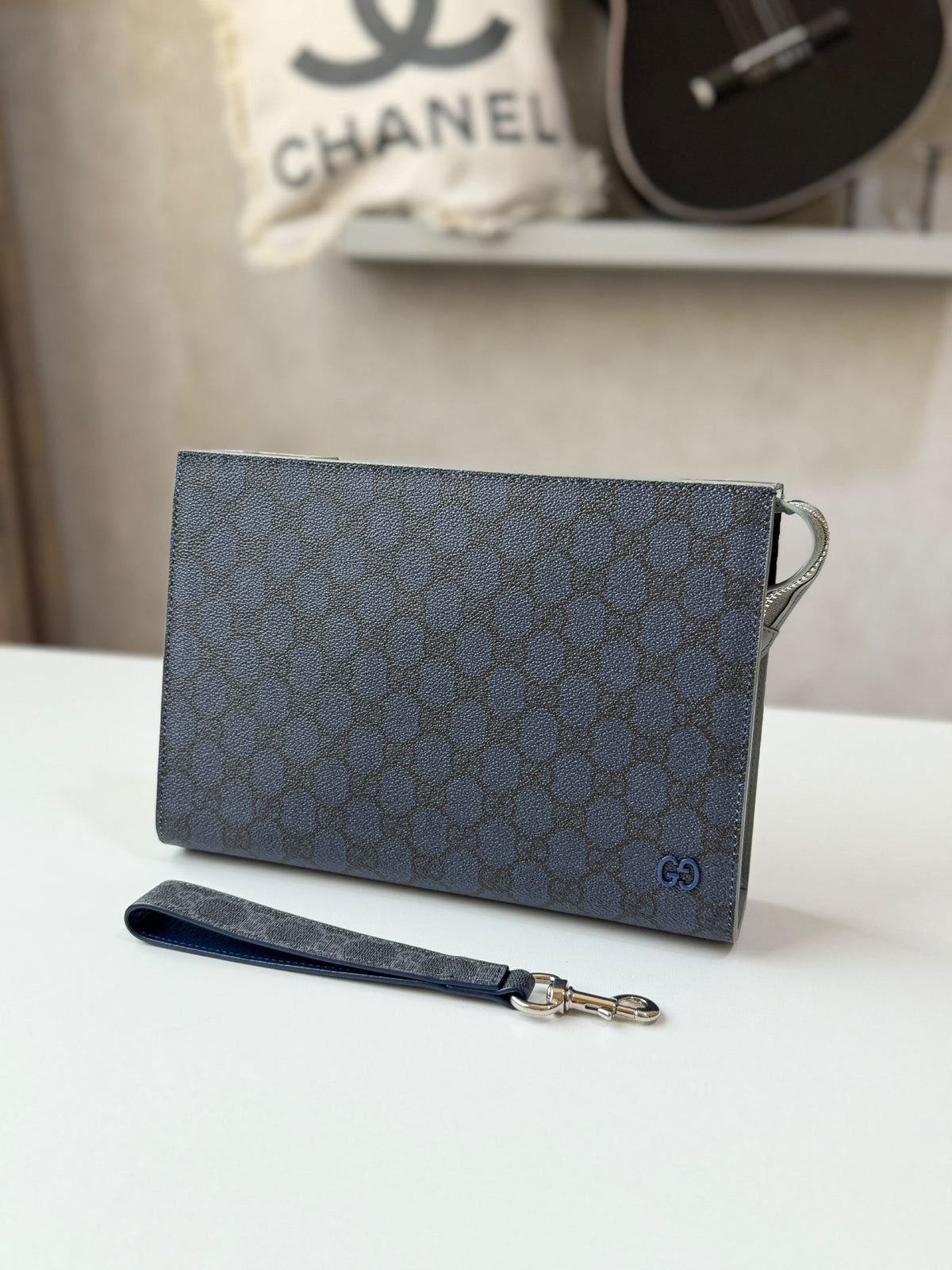 Gucci Clutch - Dark Grey