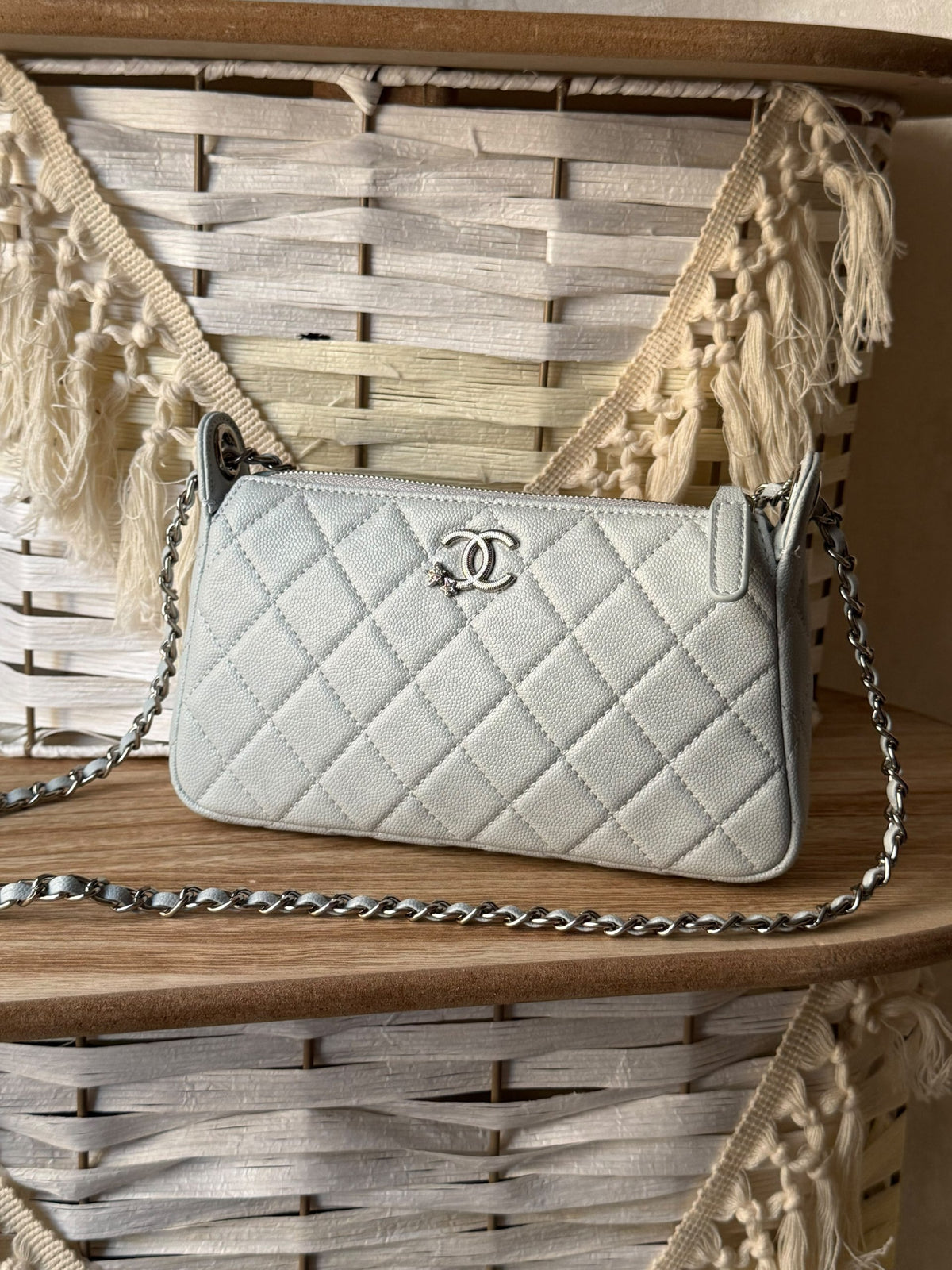 Chanel Shoulder Bag - Grey