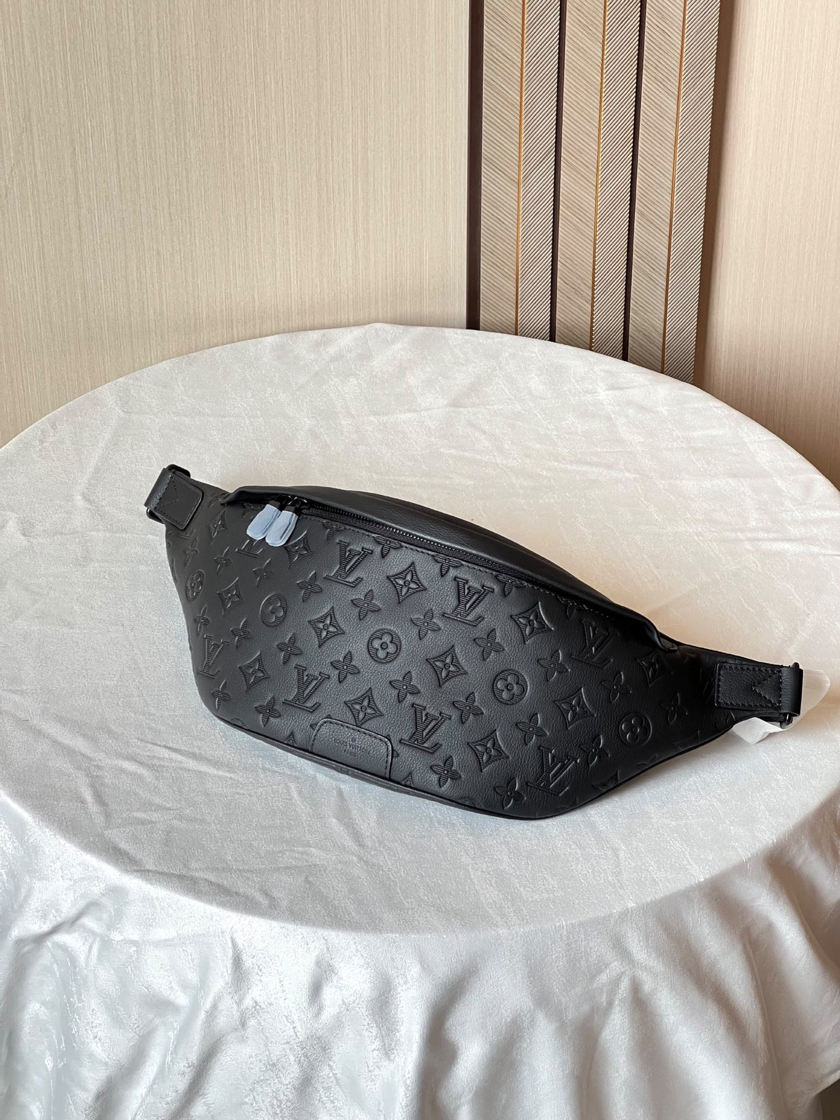 Louis Vuitton Embossed Belt Bag - Black Embossed