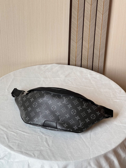 Louis Vuitton Embossed Belt Bag - Black Embossed