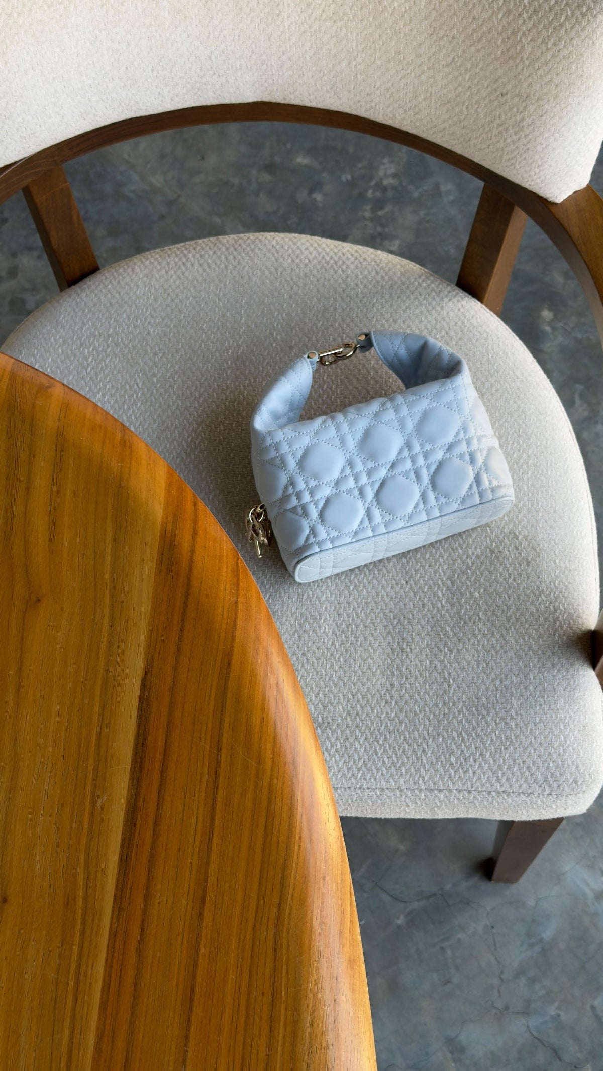 Dior Hobo Bag - Light Blue