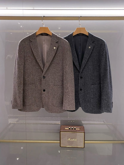 Loro Piana Blazer - Dark Grey, Beige