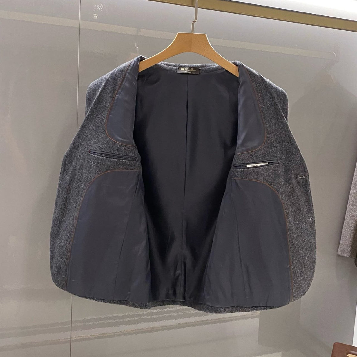 Loro Piana Blazer - Dark Grey, Beige