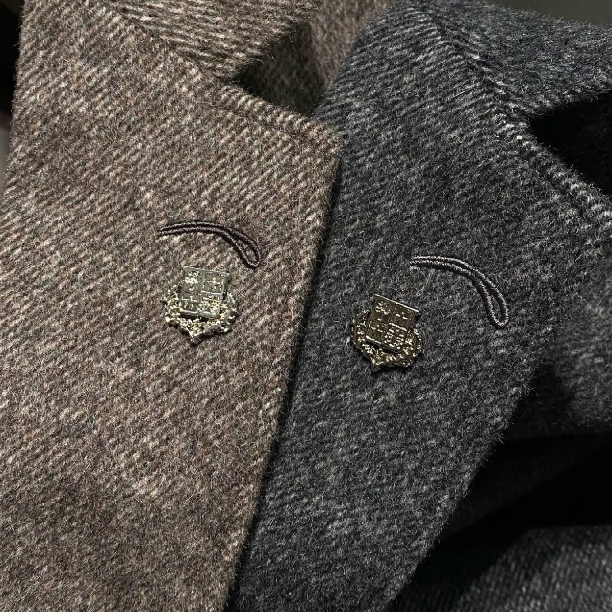 Loro Piana Blazer - Dark Grey, Beige