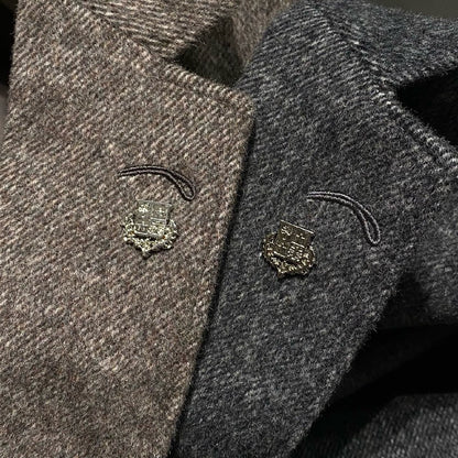 Loro Piana Blazer - Dark Grey, Beige