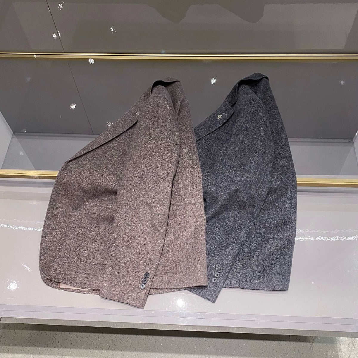 Loro Piana Blazer - Dark Grey, Beige