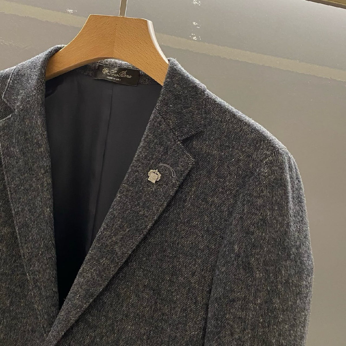 Loro Piana Blazer - Dark Grey, Beige