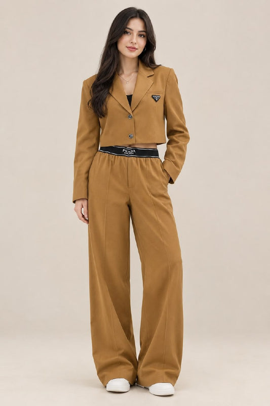 Prada Tailored Set - Beige