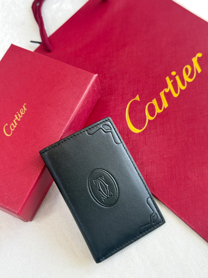 Cartier Wallet - Black, Brown