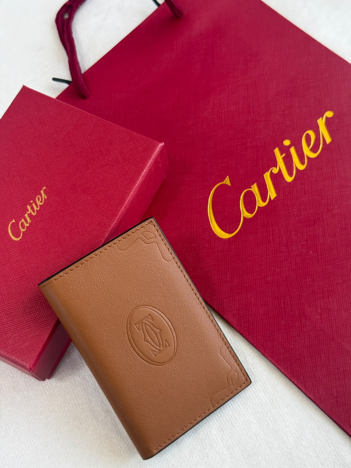 Cartier Wallet - Black, Brown