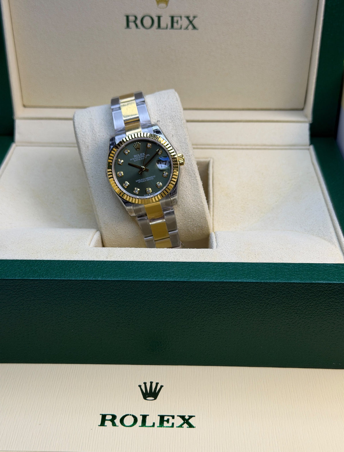 Rolex Watch - Silver & Gold & Grey