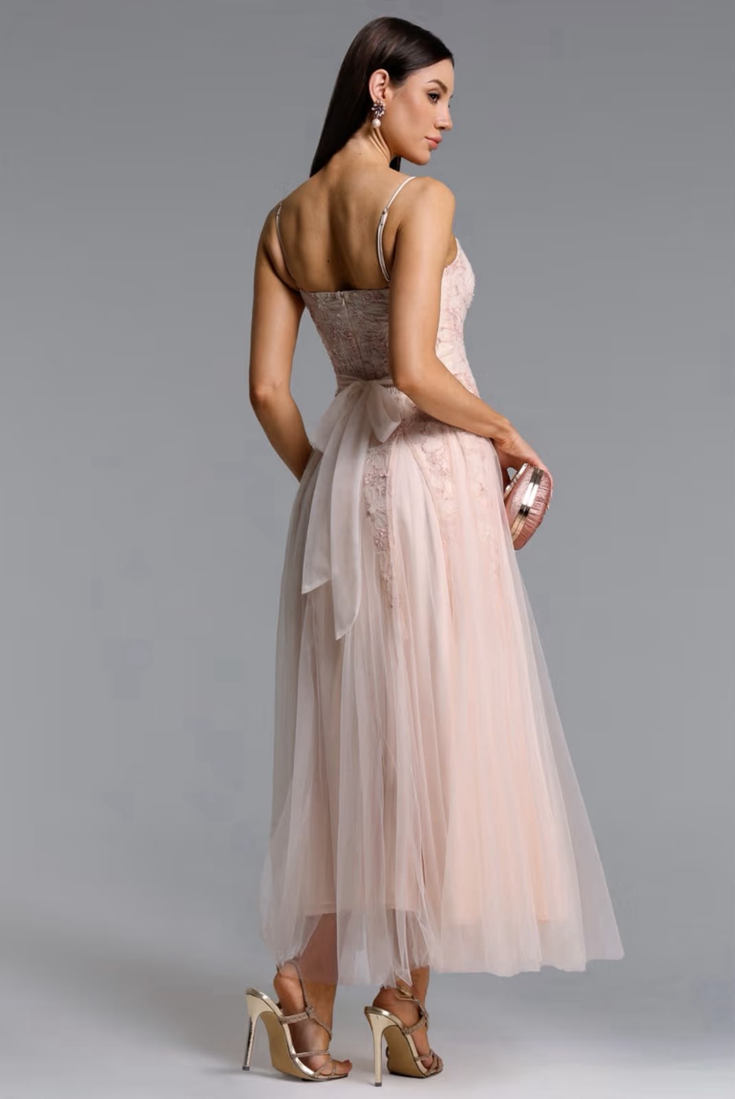 Zimmermann Tulle Strap Dress - Pink
