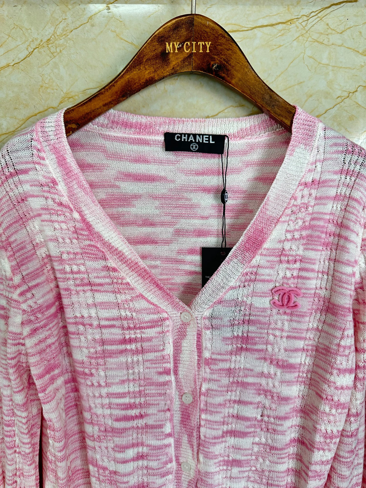 Chanel Cardigan - Pink