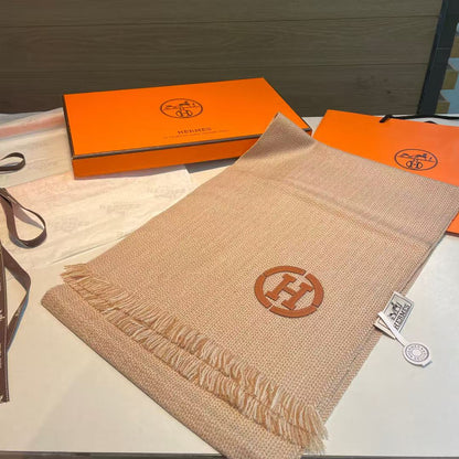 Hermès Scarf - Beige