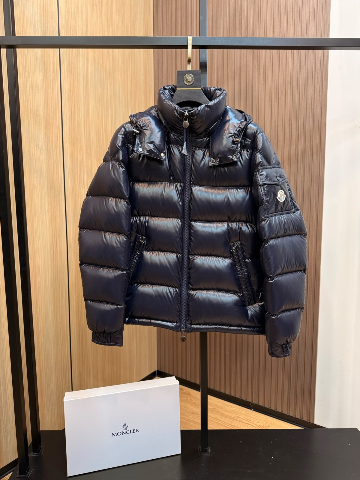 Moncler Maya Puffer Jacket - Navy
