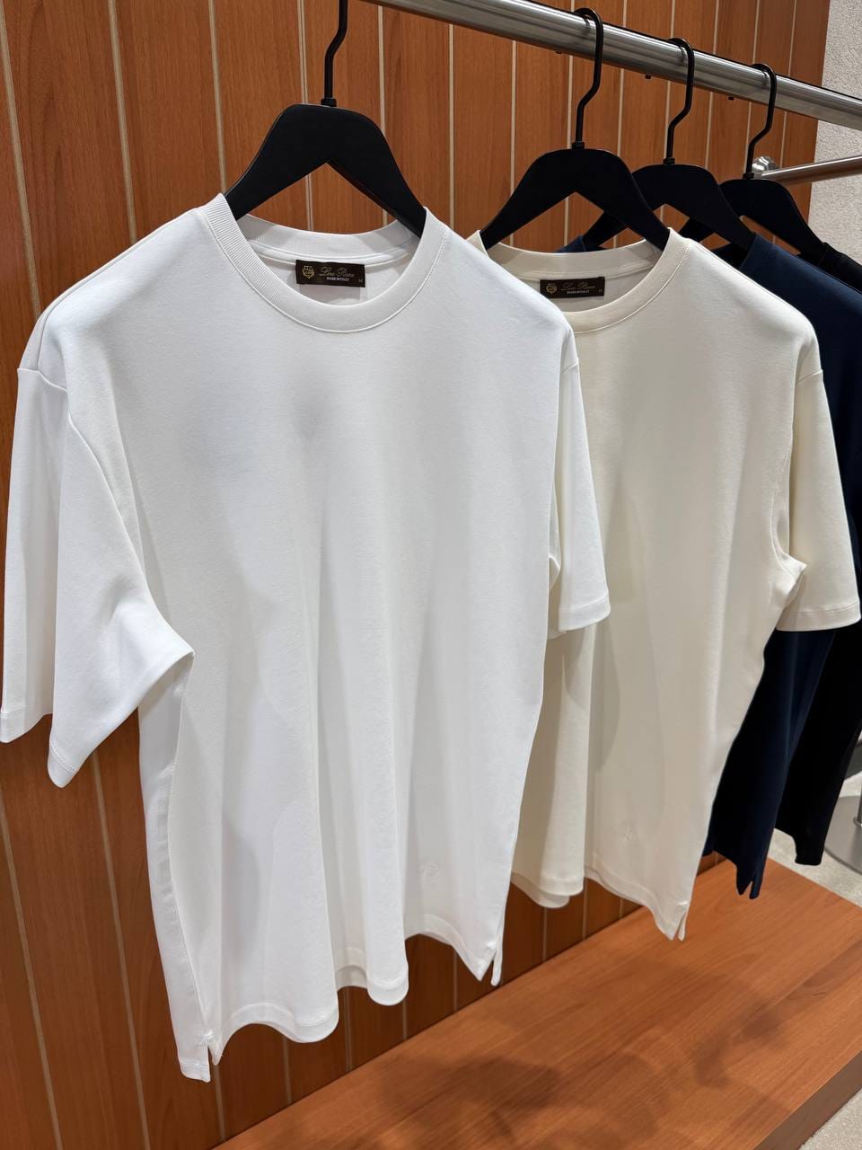 Loro Piana T-Shirt - Navy, White, Black
