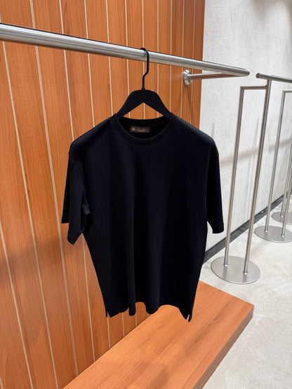 Loro Piana T-Shirt - Navy, White, Black