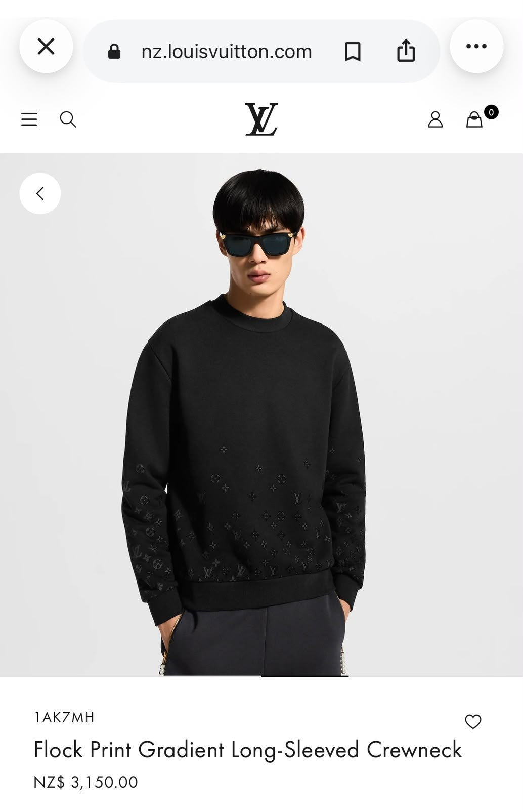 Louis Vuitton Sweatshirt - Black