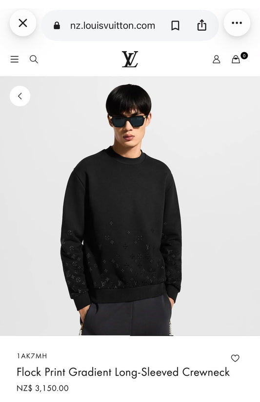 Louis Vuitton Sweatshirt - Black