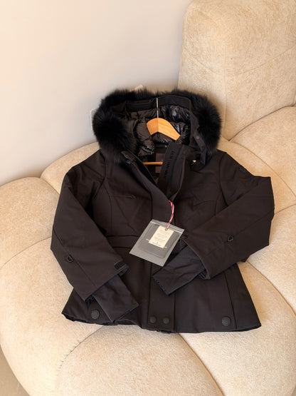 Moncler Longline Hooded Jacket - Black, Brown, Pink, Light Blue, White